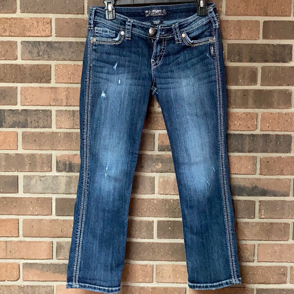 Silver Jeans Cropped Denim